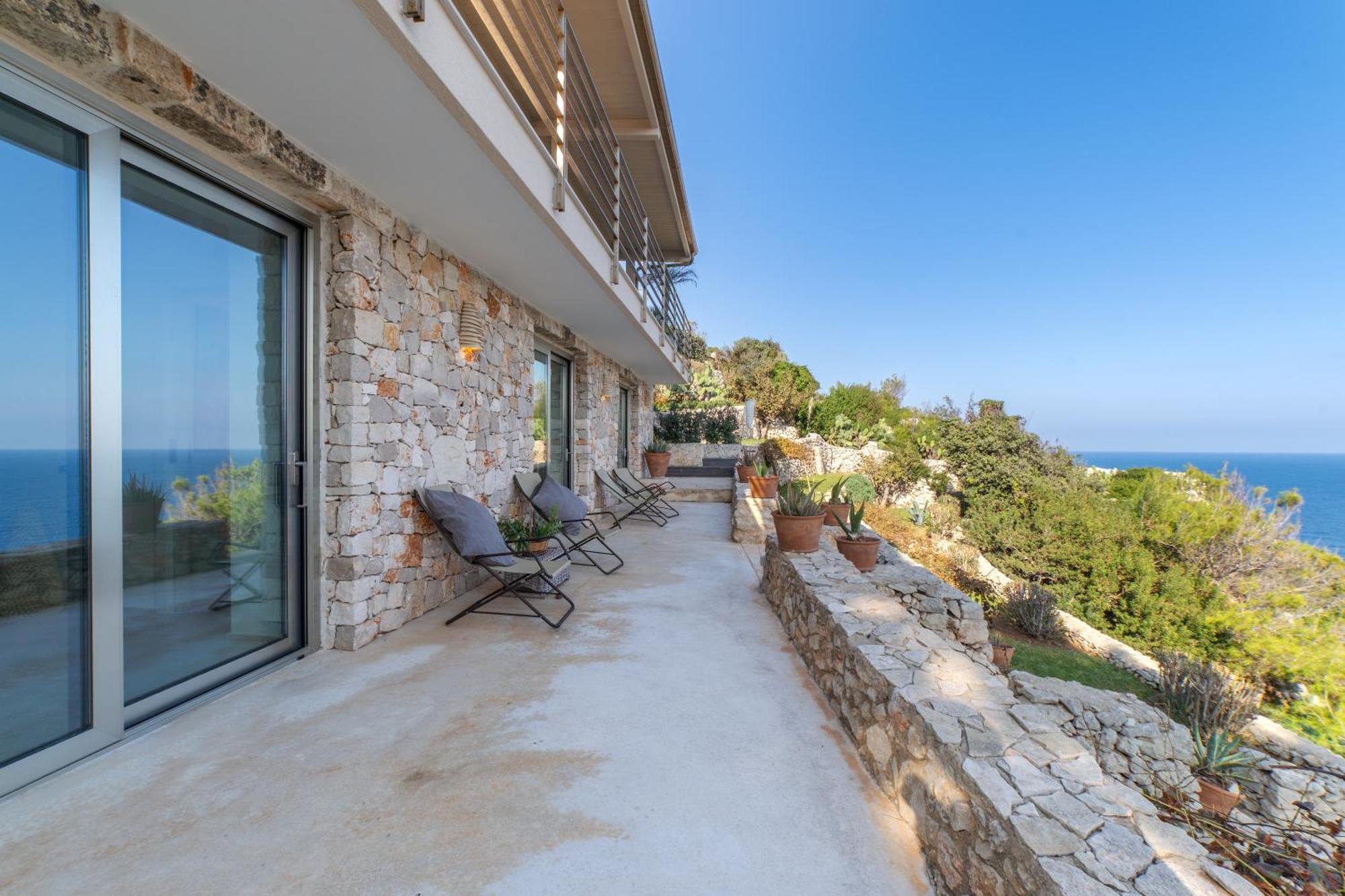 Villa Cliff Gagliano del Capo Exterior photo