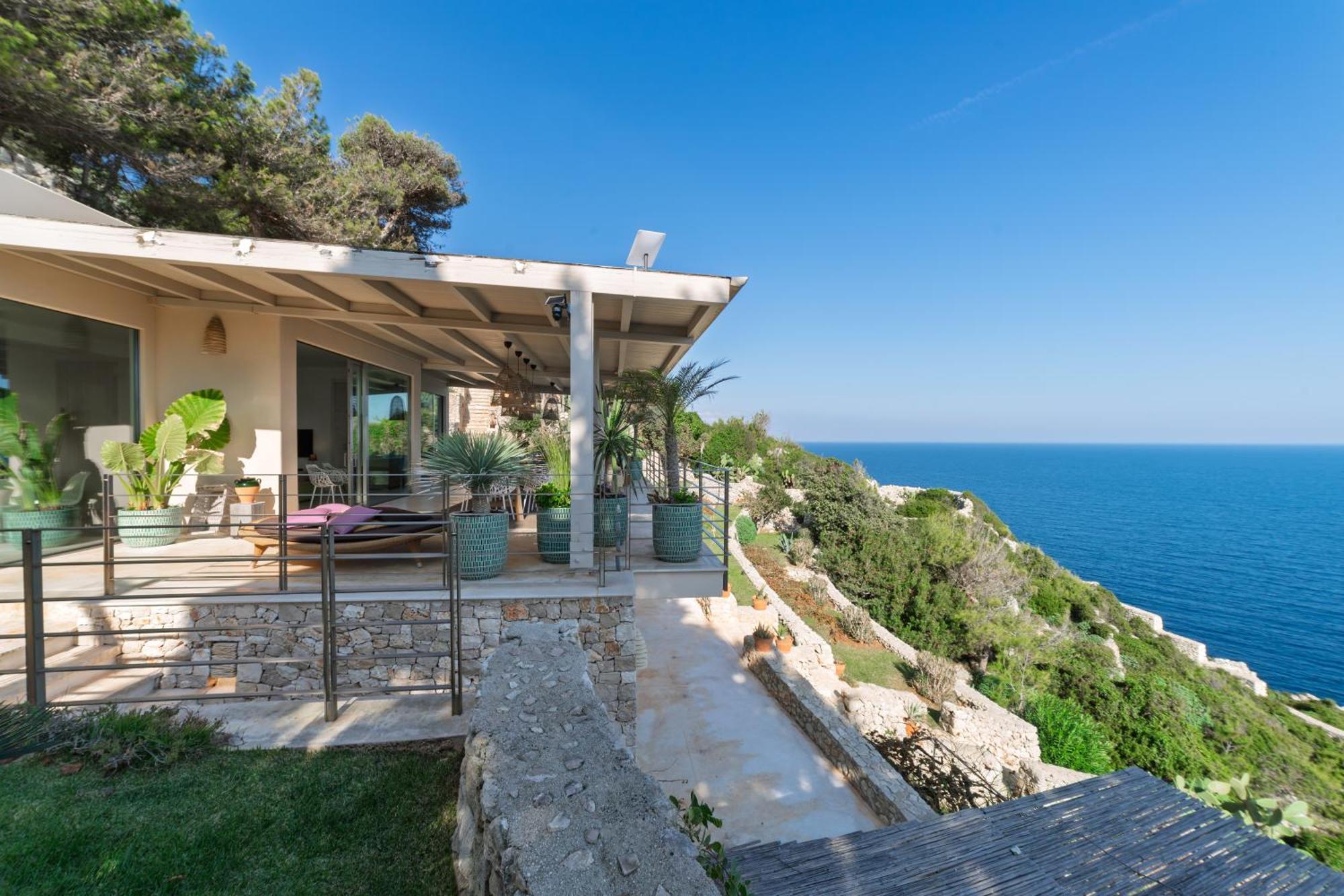 Villa Cliff Gagliano del Capo Exterior photo